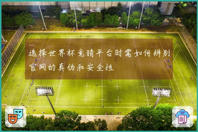 选择世界杯竞猜平台时需如何辨别官网的真伪和安全性